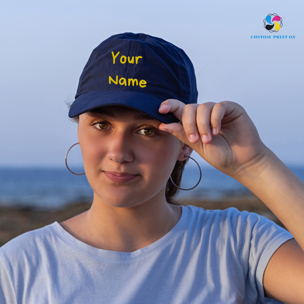Your design logo custom print on_hats